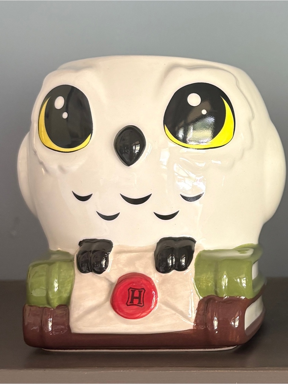 Harry Potter Hedwig Owl 3D Sculpted Mug Ceramic Hogwarts Coffee Cup
